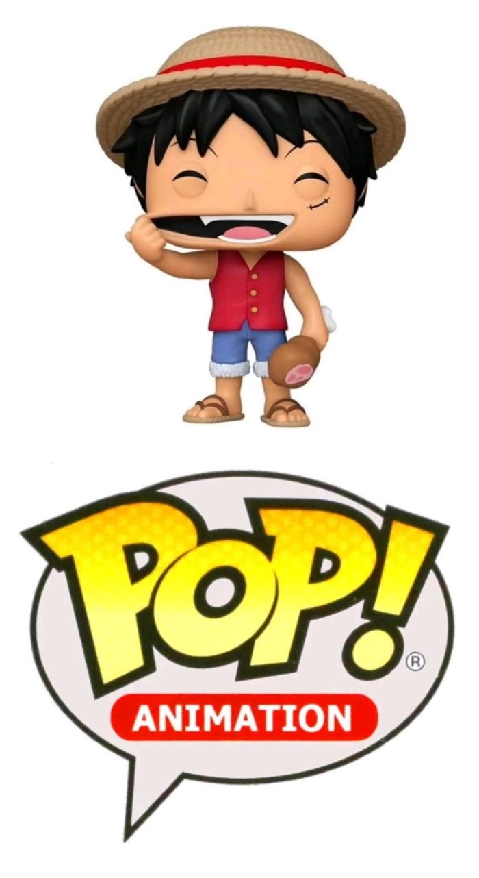 Figurine pop one piece monkey D Luffy avec gigot - photo numéro 2