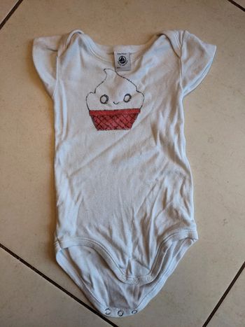 Body manches courtes garçon 12 mois