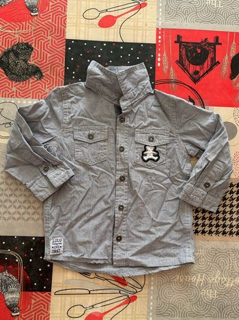 Chemise garçon 18 mois