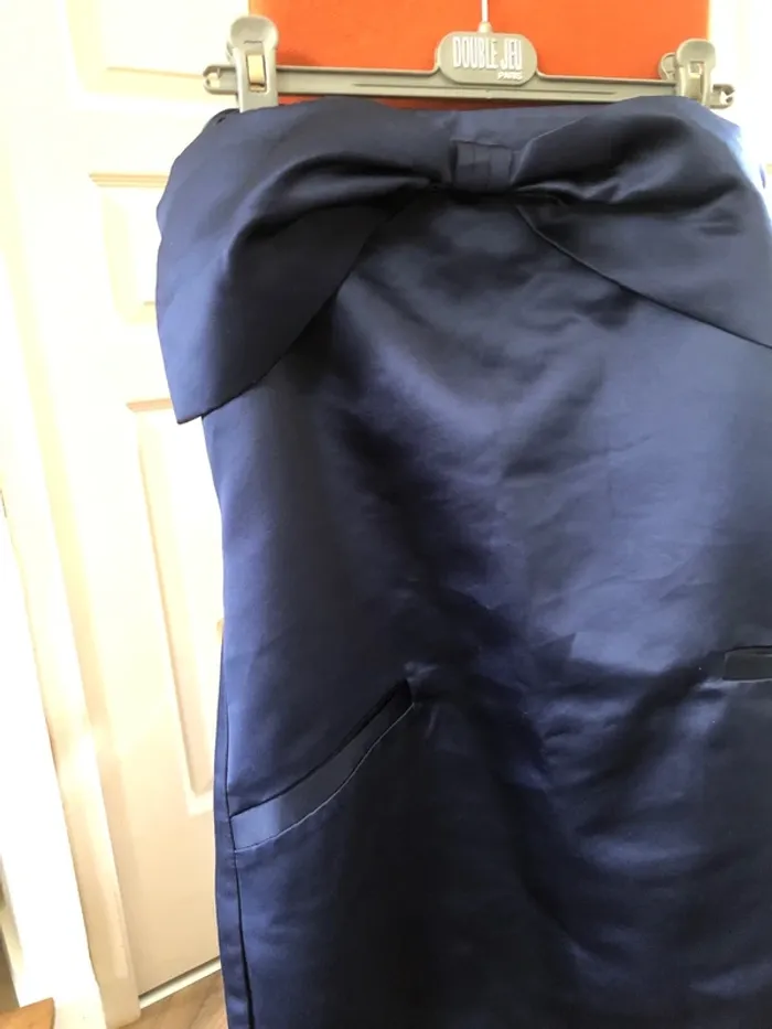 Robe bleu nuit élégante – T40 - photo numéro 4