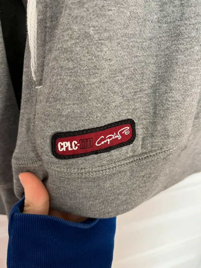 Sweat à capuche gris - photo numéro 5