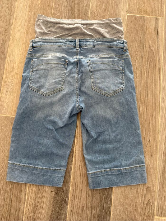 Joli short en jeans mamalicious grossesse T28 US - photo numéro 5