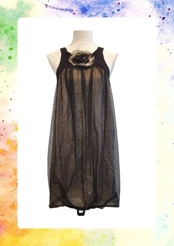 Robe marron noir zara taille M 38