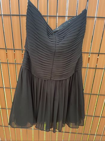 Robe bustier noire taille L Zara
