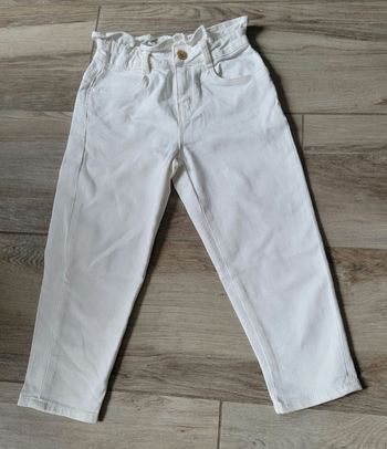 Jeans coupe paperbag taille 4 ans