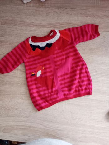 Pull long / robe 3 mois