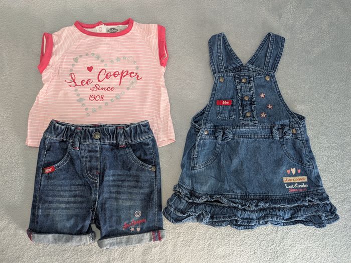 Lot Lee Cooper Fille 12 mois