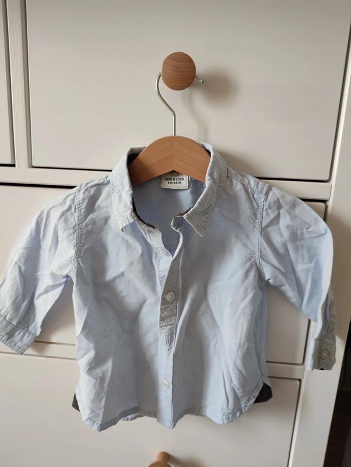 Chemise tape a l'oeil