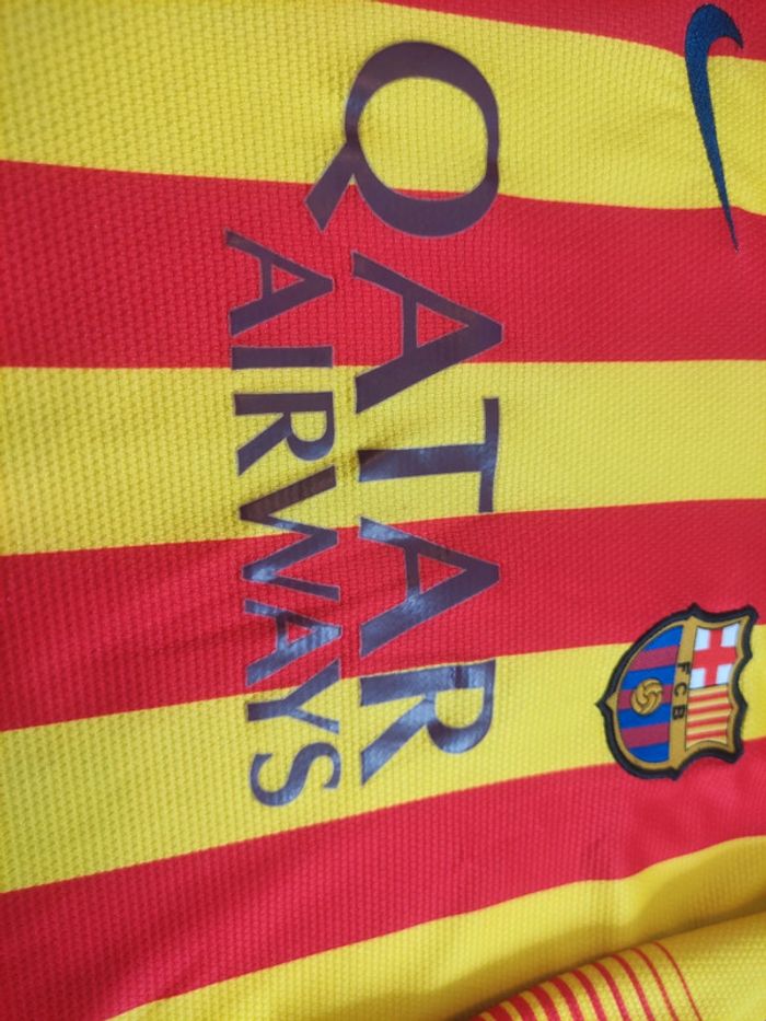 Maillot de foot Neymar FC Barcelone, Nike Authentique Officiel taille enfant 12/13 ans - photo numéro 7