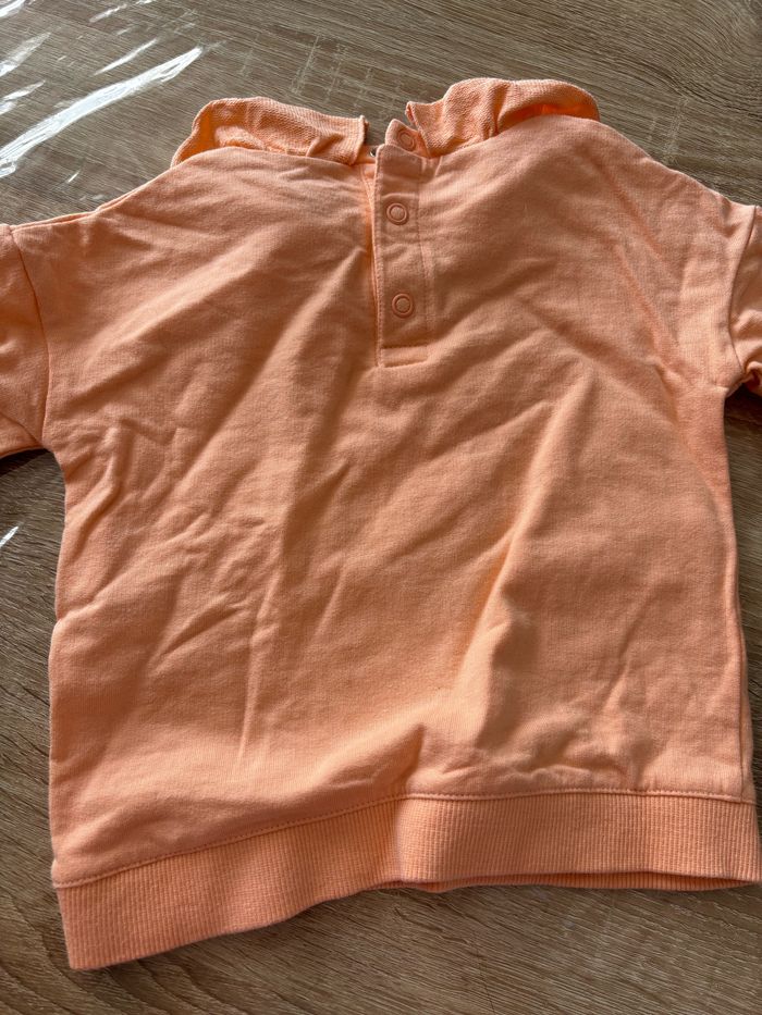 Sweat Minnie orange DISNEY t.18m - photo numéro 4