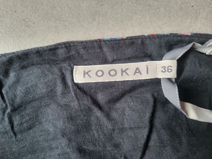 Jupe à volants motif fleuris Kookai - photo numéro 5