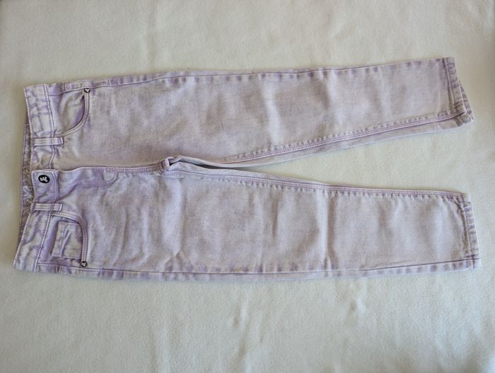 Jeans lilas - 4A - Lulu Castagnette