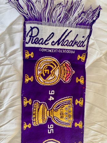 Echarpe vintage Real Madrid