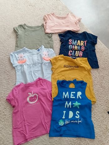 Lot de 7 t shirts