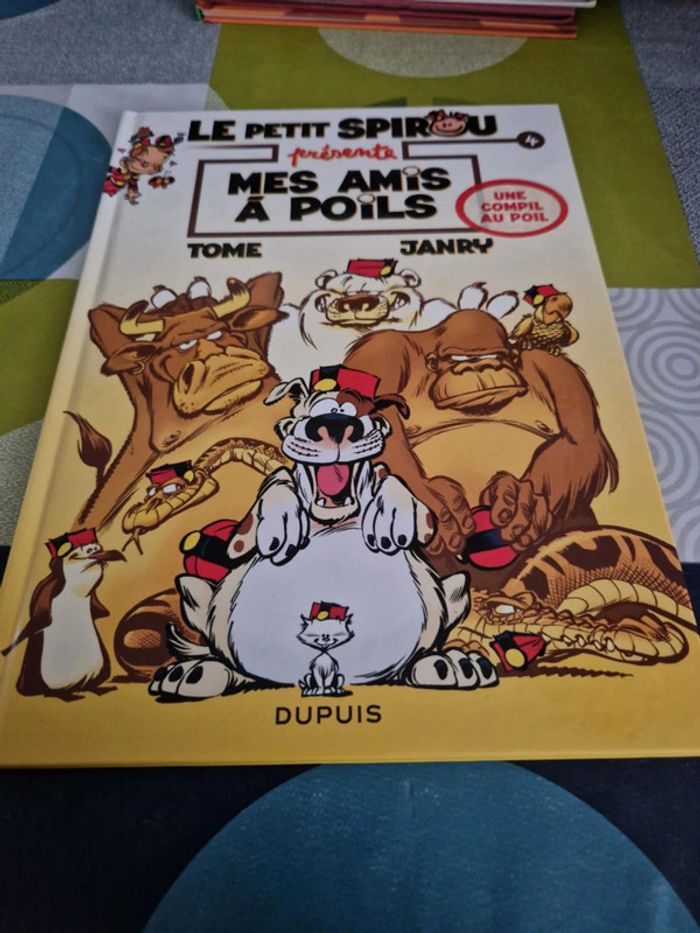 le petit spirou présente 4: mes amis à poils