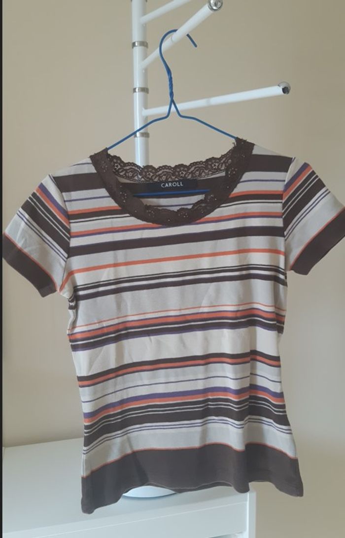 T-shirt Caroll, taille 36