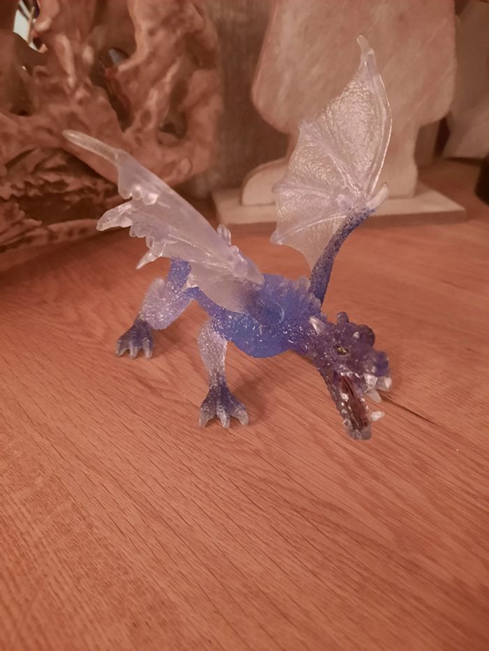 Papo dragon bleu