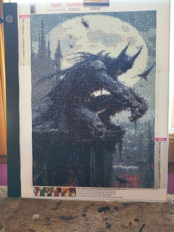 Diamond painting 30x40  Batman