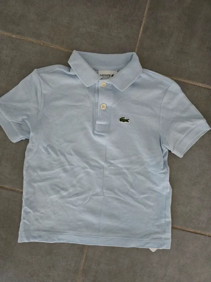 Polo manches courtes lacoste