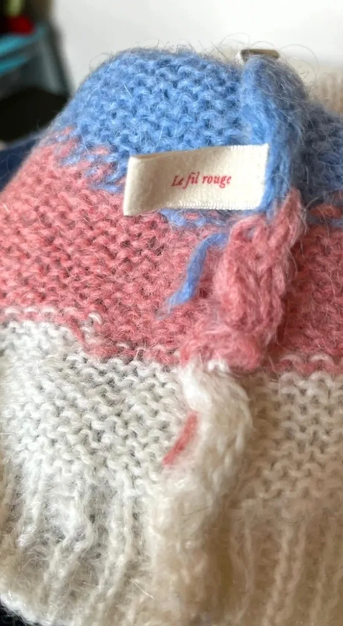 Pull Aurora mohair laine alpaga t 36 Sezane - photo numéro 7