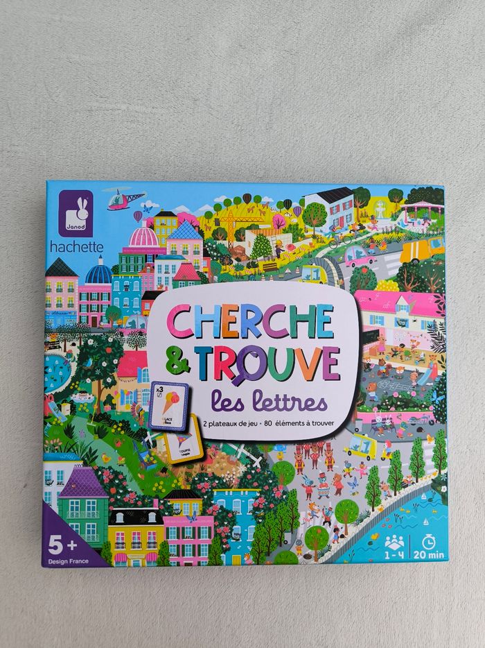 Jeu Cherche et trouve les lettres Hachette - photo numéro 2