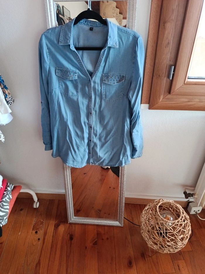 Chemise en jean - photo numéro 2