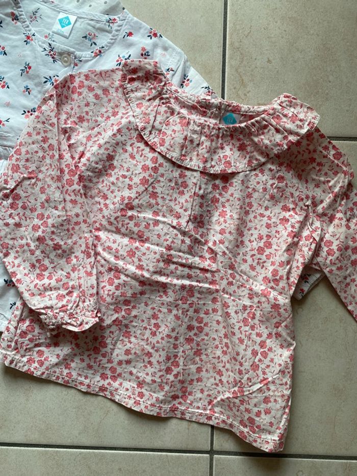Lot de 3 chemise blouse fille Tex - photo numéro 4