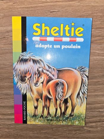 Livre "Sheltie adopte un poulain"