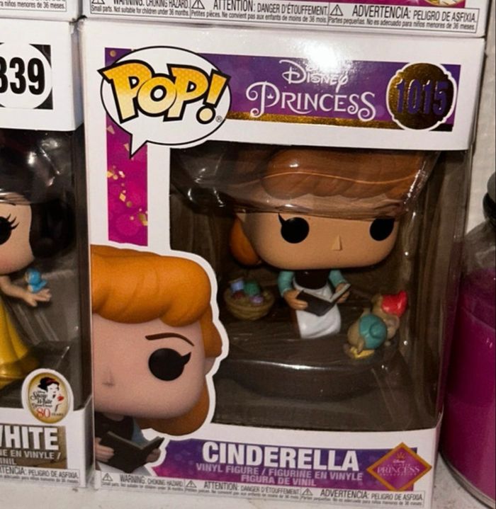 Lot de 2 POP Cendrillon