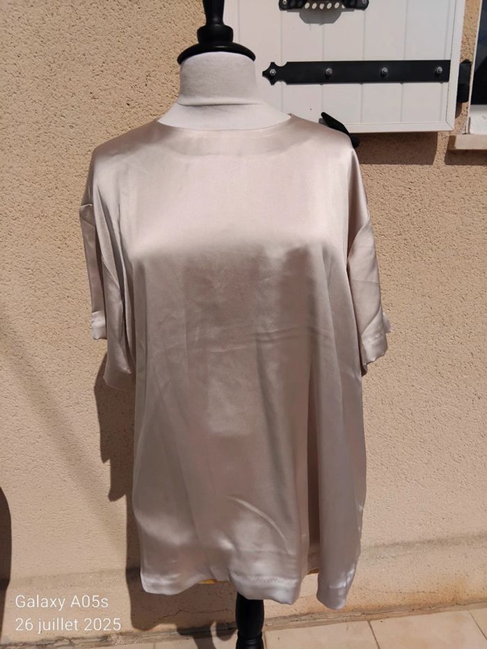 Blouse overzise H&M txl 100%polyester - photo numéro 2