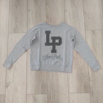 Sweat Love pink gris