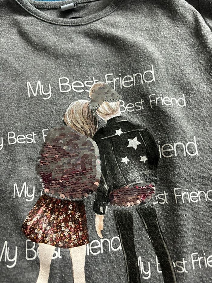 Teeshirt manche longue réversible - photo numéro 3