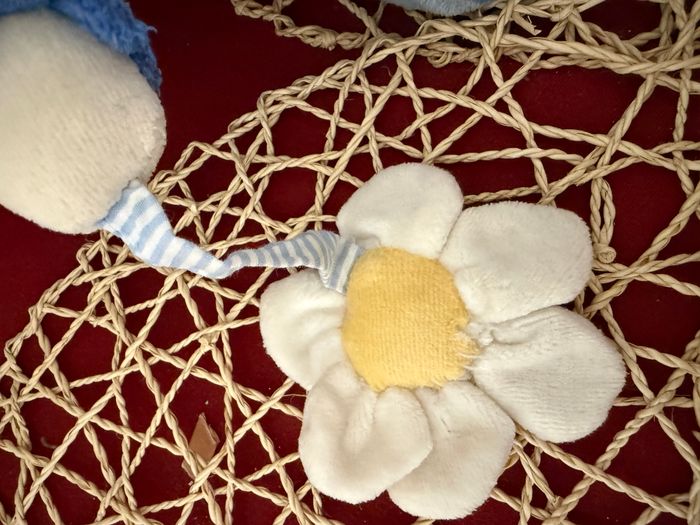 Mouton ou agneau DOUDOU ET COMPAGNIE marionnette bleu VOIR PHOTOS - photo numéro 3