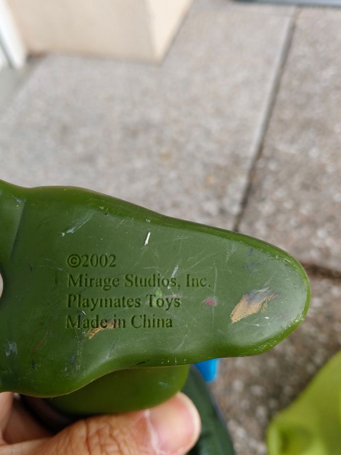 Figurines Tortue ninja géante 2002 playmates donatello - photo numéro 5