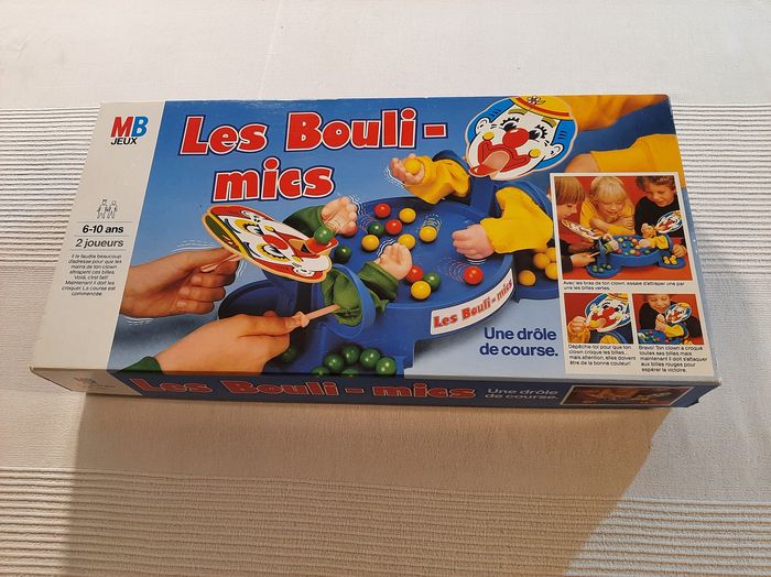 Les BouLes Bouli-Mics - Édition Ancienne MB Jeux | Clown et Billes | Jeu Rare & Collector