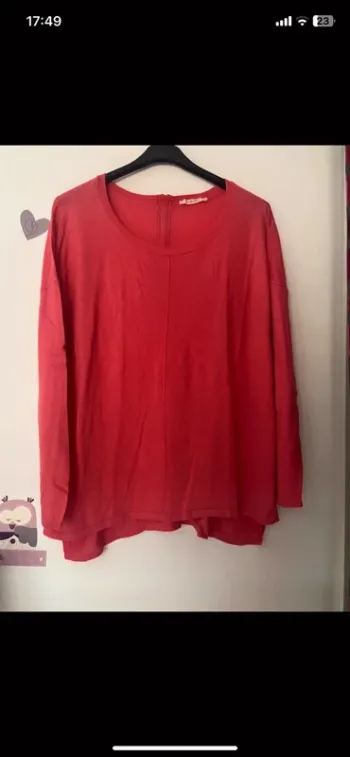 Pull fin femme .
