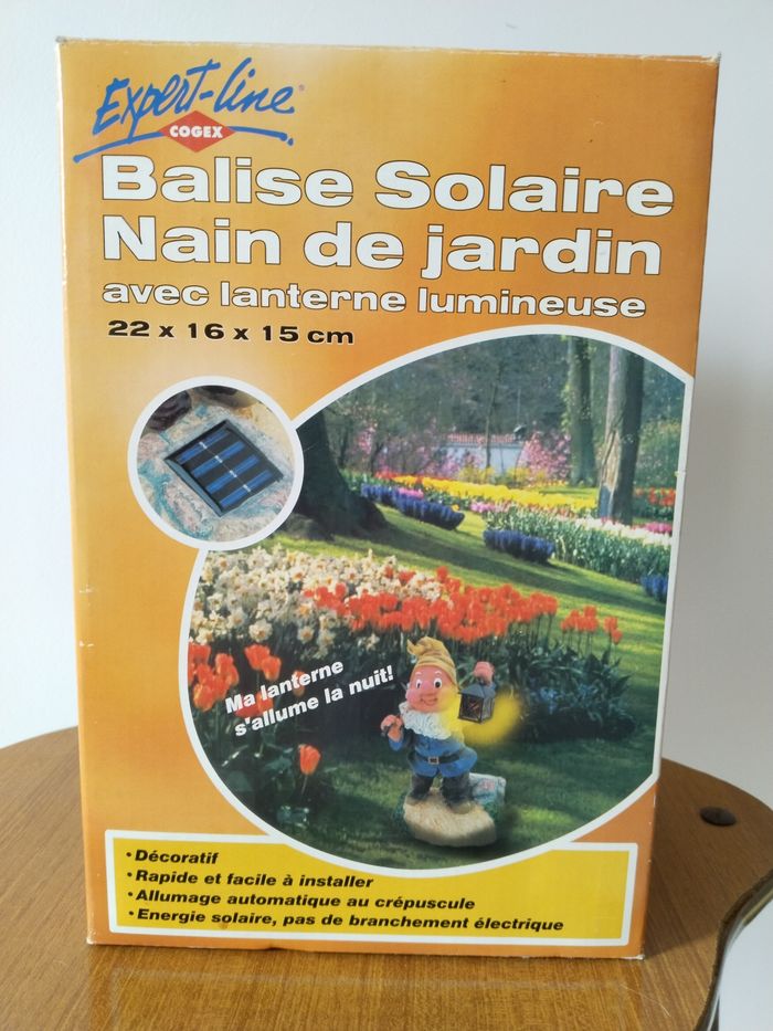Nain de jardin lumineux vintage - photo numéro 2