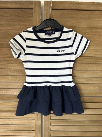 Robe marinière taille 18 mois