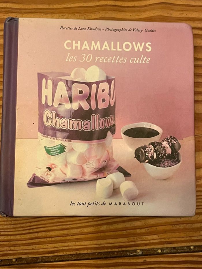 Livre recettes cultes chamallows