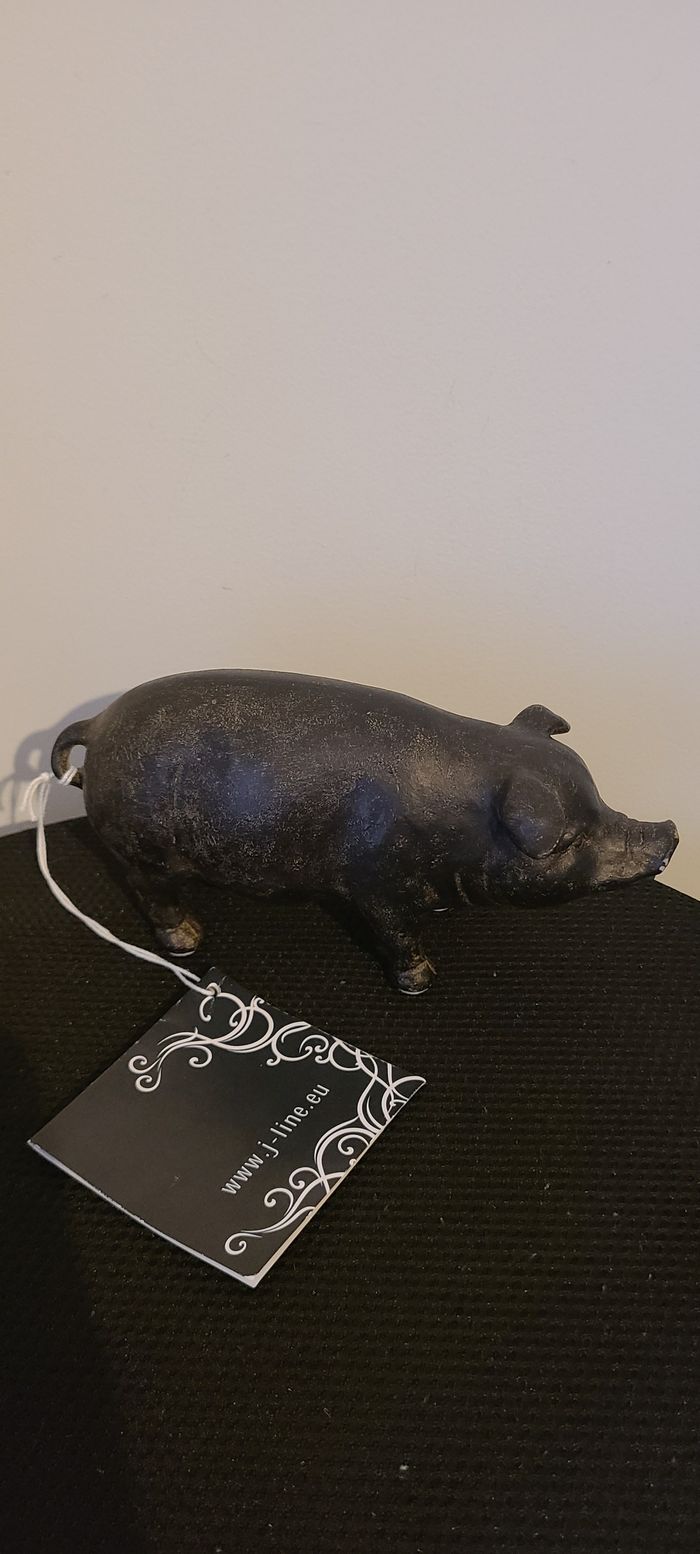 Cochon décoratif j-line - photo numéro 2