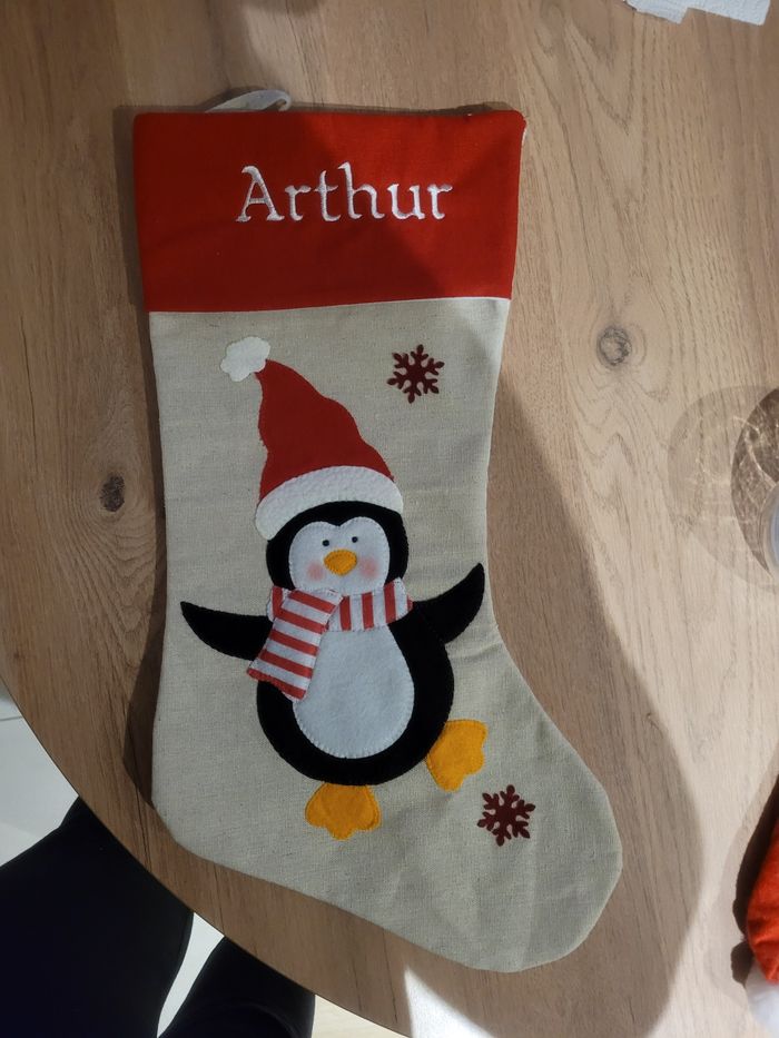 Chaussette de Noel personnalisée - photo numéro 2