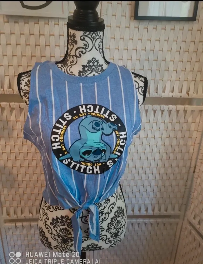 💕joli Crop Top Lilo & Stitch femme TXl / 42 undiz💕 - photo numéro 3