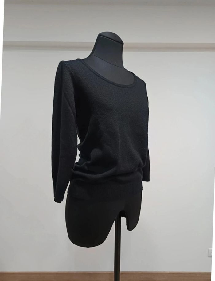 Pull fin manches 3/4 taille S - photo numéro 2