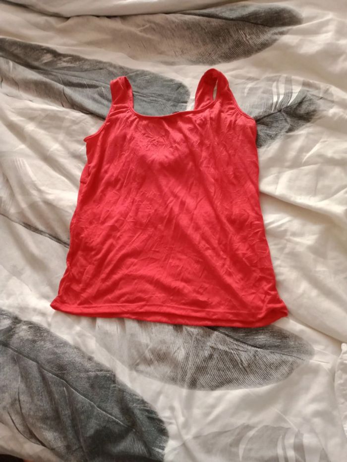 Débardeur femme rouge taille 44 - photo numéro 2