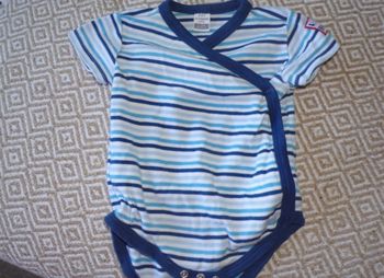 Body bébé rayé 