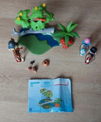 Playmobil 6947 Cavaliers avec poneys et cheval 