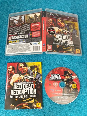 PS3 Red dead redemption édition jeu de l'année