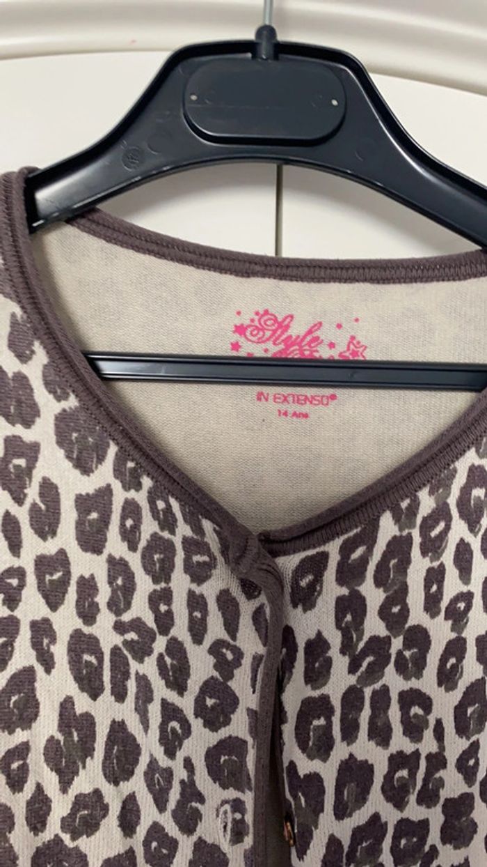 Gilet 14 ans panthère - photo numéro 2