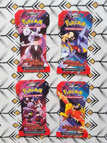 Pokémon Artset Booster EV10 | Rivalités Destinées - Neuf Scellé [FR]