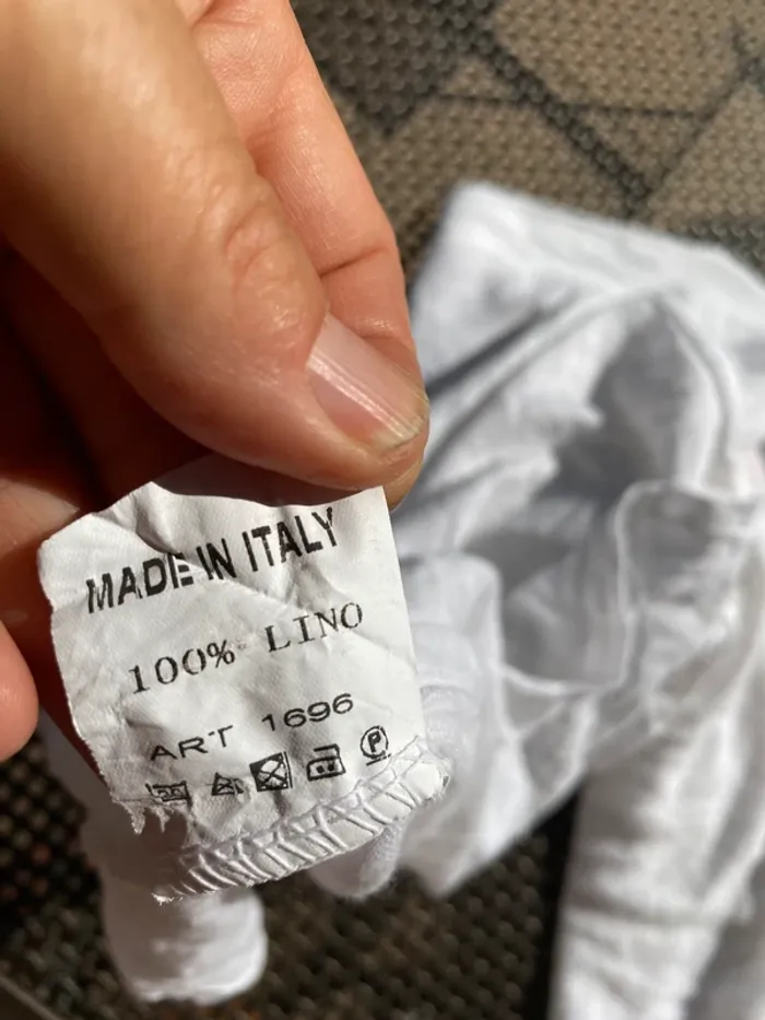 Joli haut en lin, Chantal B avec étoile - photo numéro 10